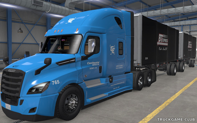 Мод "B&T / Continental Express Skins" для American Truck Simulator