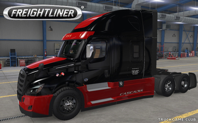 Мод "Freightliner Cascadia LLC Skin" для American Truck Simulator