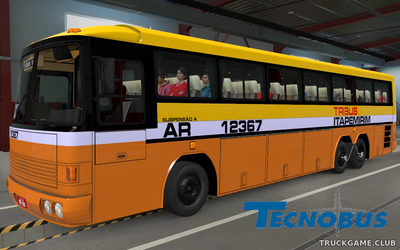 Мод "Tecnobus Tribus Superbus II v1.0" для Euro Truck Simulator 2