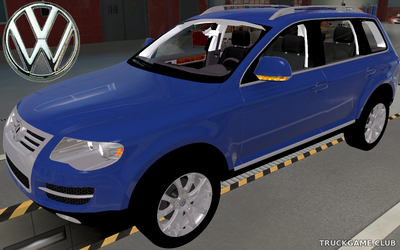 Мод "Volkswagen Touareg 7L 2009 v2.6" для Euro Truck Simulator 2