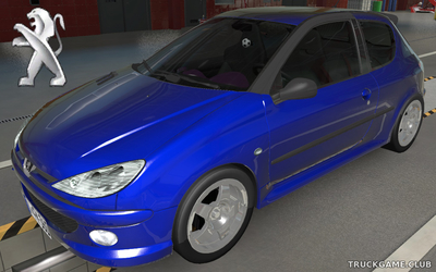 Мод "Peugeot 206 RC 2006" для Euro Truck Simulator 2