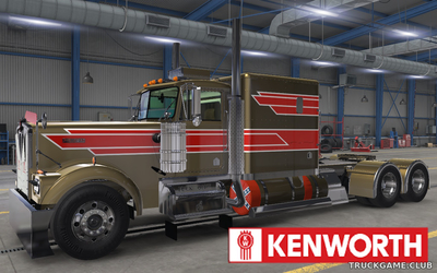 Мод "Kenworth W900A" для American Truck Simulator