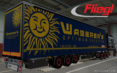 Мод "Ownable Fliegl SDS 350 Mega v2.7" для Euro Truck Simulator 2