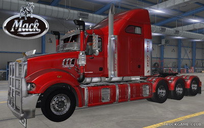 Мод "Mack Superliner Trident" для American Truck Simulator