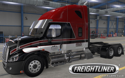 Мод "Freightliner Cascadia 125" для American Truck Simulator