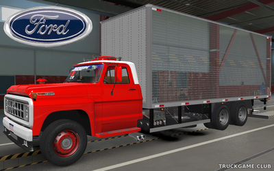 Мод "Ford F8500" для Euro Truck Simulator 2
