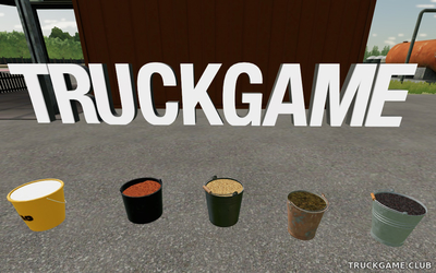 Мод "Buckets Pack v1.2" для Farming Simulator 22