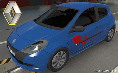 Мод "Renault Clio Sport 2006" для Euro Truck Simulator 2