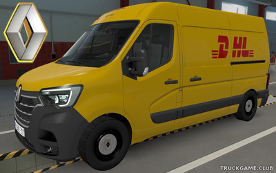 Мод "Renault Master 2020" для Euro Truck Simulator 2