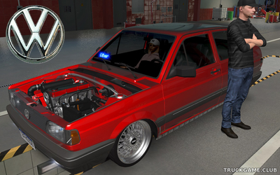 Мод "Volkswagen Gol Turbo" для Euro Truck Simulator 2