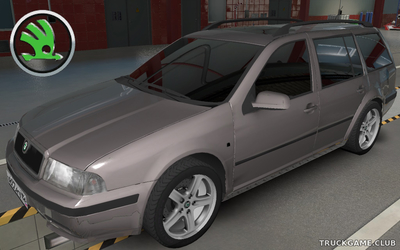 Мод "Skoda Octavia 2003" для Euro Truck Simulator 2