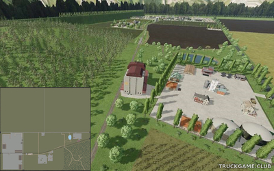 Мод "Big Production Map v1.0" для Farming Simulator 22