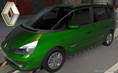 Мод "Renault Espace 2008" для Euro Truck Simulator 2