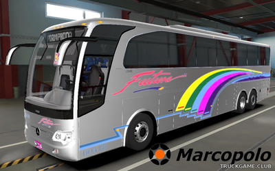 Мод "Marcopolo Multego FL v1.7" для Euro Truck Simulator 2
