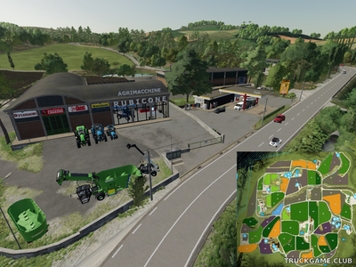 Мод "Land Of Italy v1.0" для Farming Simulator 22