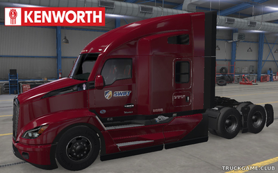 Мод "Kenworth T680 NG Swift Skin" для American Truck Simulator