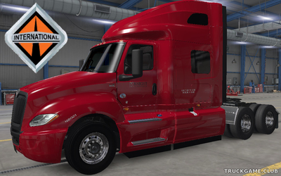 Мод "International LT Knight Skin" для American Truck Simulator