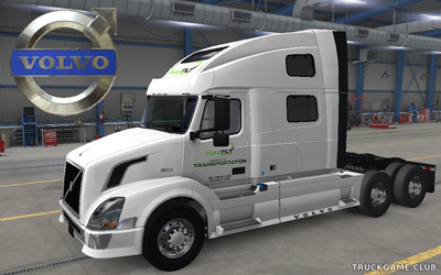 Мод "Volvo VNL 2014 Full Tillt Skin" для American Truck Simulator