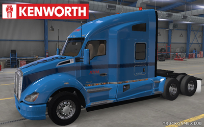 Мод "Kenworth T680 Xtra Skin" для American Truck Simulator