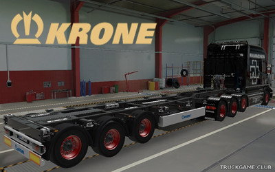 Мод "Ownable Krone SDC 27" для Euro Truck Simulator 2