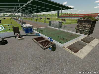 Мод "Placeable Desinfection Basin v1.0" для Farming Simulator 22