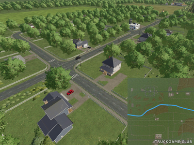Мод "Great River Lands v1.0" для Farming Simulator 22