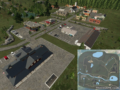 Мод "Dredge Creek Alaska v1.0.0.1" для Farming Simulator 22