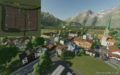 Мод "Oberkirchheim v1.3" для Farming Simulator 22