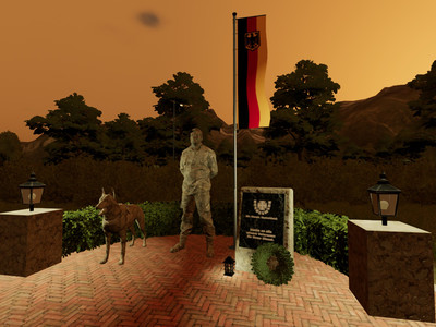 Мод "Placeable Veterans Memorial v1.0" для Farming Simulator 22