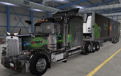 Мод "Rick and Morty Skins" для American Truck Simulator