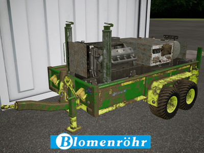 Мод "Blomenroehr V8 Stationaermotor v3.0" для Farming Simulator 22