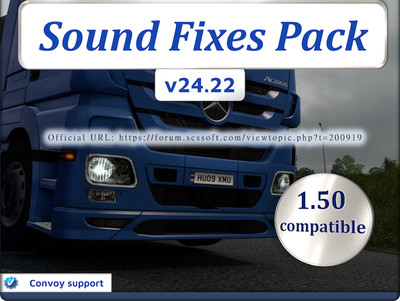 Мод "Sound Fixes Pack v24.22" для Euro Truck Simulator 2