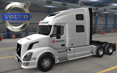 Мод "Volvo VNL 2014 DB Schenker Skin" для American Truck Simulator