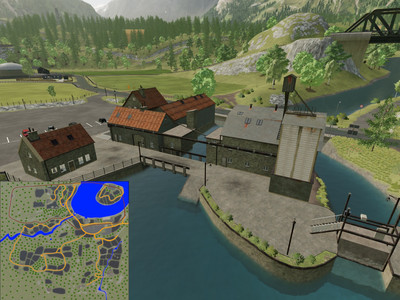 Мод "Fjorddal v1.0" для Farming Simulator 22