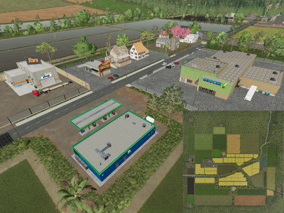 Мод "Agro Sul Rice v1.0" для Farming Simulator 22