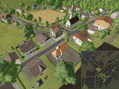 Мод "Wiebendorf v2.0" для Farming Simulator 22