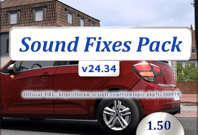 Мод "Sound Fixes Pack v24.34" для Euro Truck Simulator 2