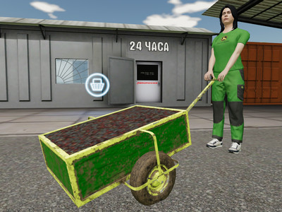 Мод "Handcart v1.0" для Farming Simulator 22