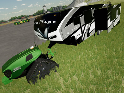 Мод "Gooseneck Hitch Adapter v1.0" для Farming Simulator 22