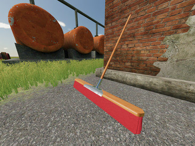 Мод "Broom Cleaning v1.0" для Farming Simulator 22