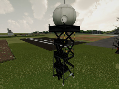 Мод "Placeable Weather Radar v1.0" для Farming Simulator 22