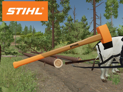 Мод "Stihl Axe Pack v1.0.0.1" для Farming Simulator 22