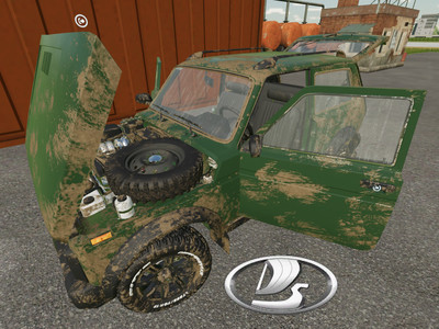 Мод "LADA 4x4 v1.0" для Farming Simulator 22