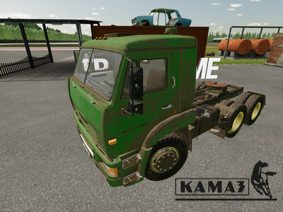 Мод "КамАЗ-54112 v1.0" для Farming Simulator 22