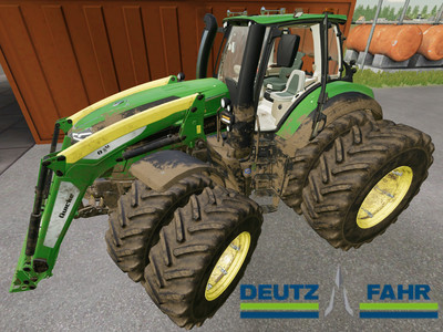 Мод "Deutz-Fahr 9 TTV FL 2019 v1.0.0.1" для Farming Simulator 22