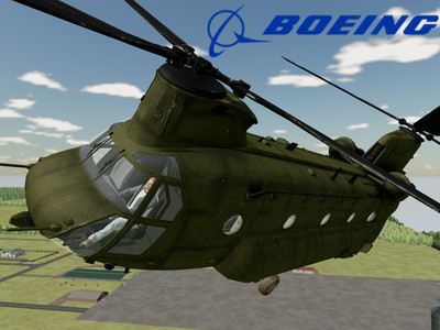 Мод "CH-47 Chinook v1.0" для Farming Simulator 22