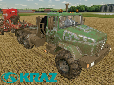 Мод "КрАЗ-6322 v1.1.1.1" для Farming Simulator 22