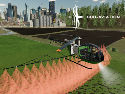 Мод "Allouette II SE 313B v1.0" для Farming Simulator 22
