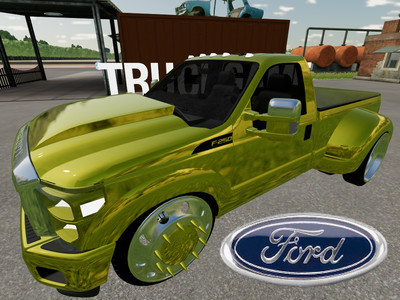 Мод "Ford F-250 Regular Cab Super Duty 2015 Dropped v1.1" для Farming Simulator 22