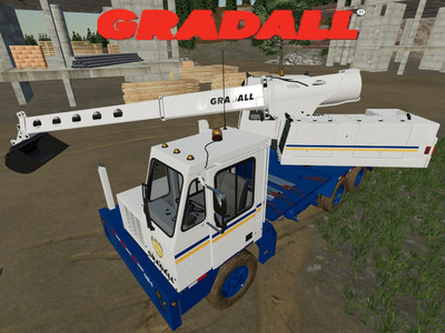 Мод "Gradall 4100 XL v1.0" для Farming Simulator 22